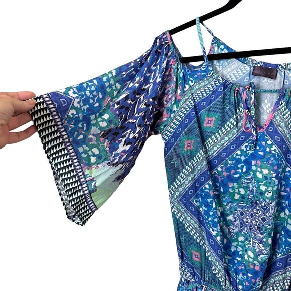 Hale Bob Cold Shoulder Dress Size Small - Picture 4 of 7